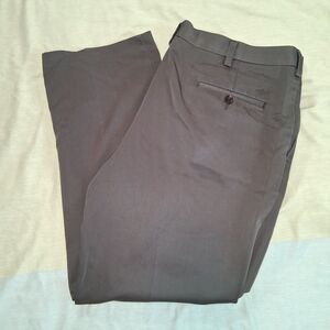 Dockers D3 Dress Pants Mens 40x30 (28) Pleated Chino Khaki Gray Green Straight